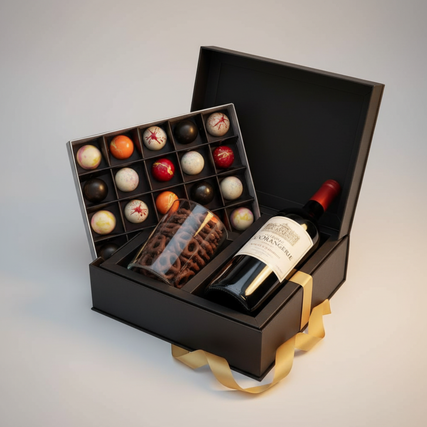 Caja gourmet Bordeaux, detalle del contenido