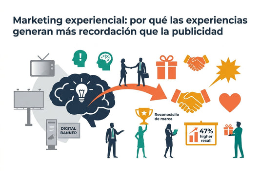 Las personas olvidan anuncios. No olvidan experiencias.