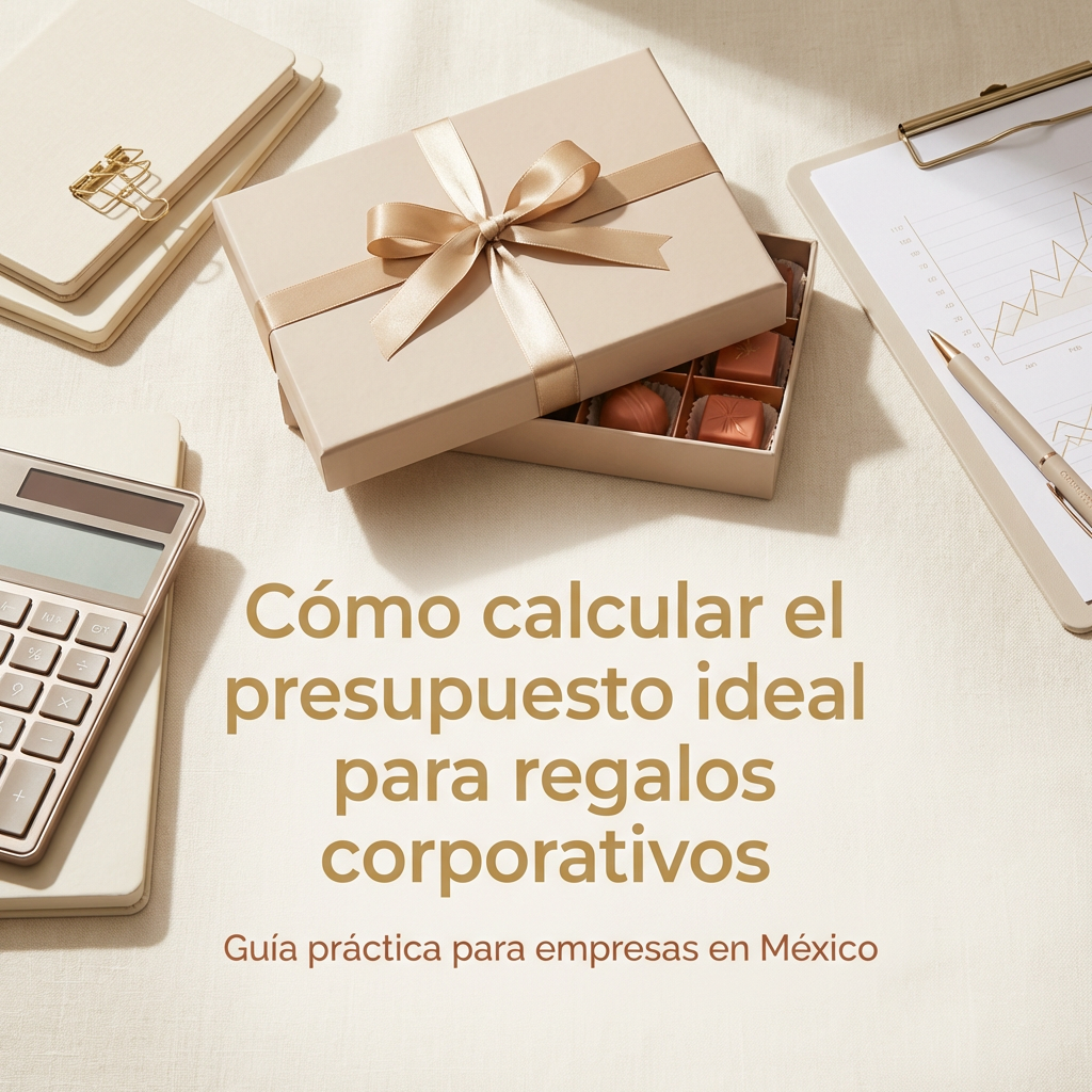 Cómo calcular el presupuesto ideal para regalos corporativos (guía práctica para empresas en México)