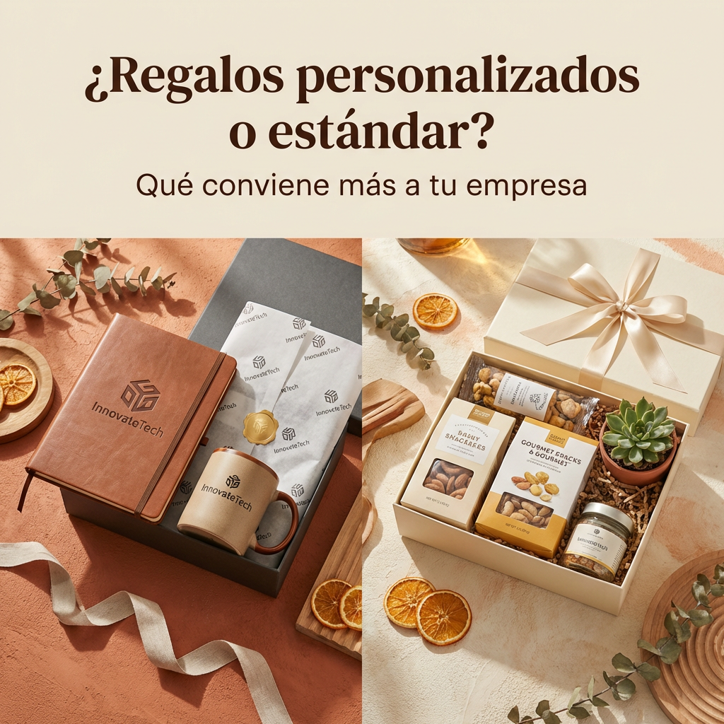 ¿Regalos personalizados o estándar? Qué conviene más a tu empresa