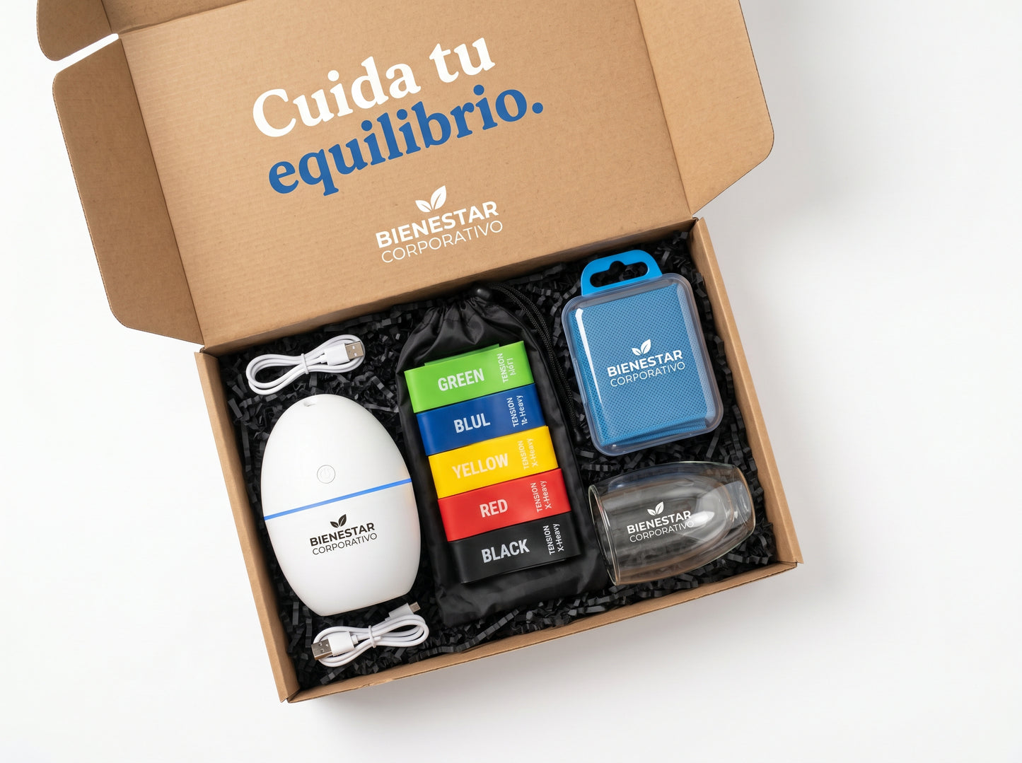 Kit 10 Bienestar Corporativo – Kit de Bienestar Laboral