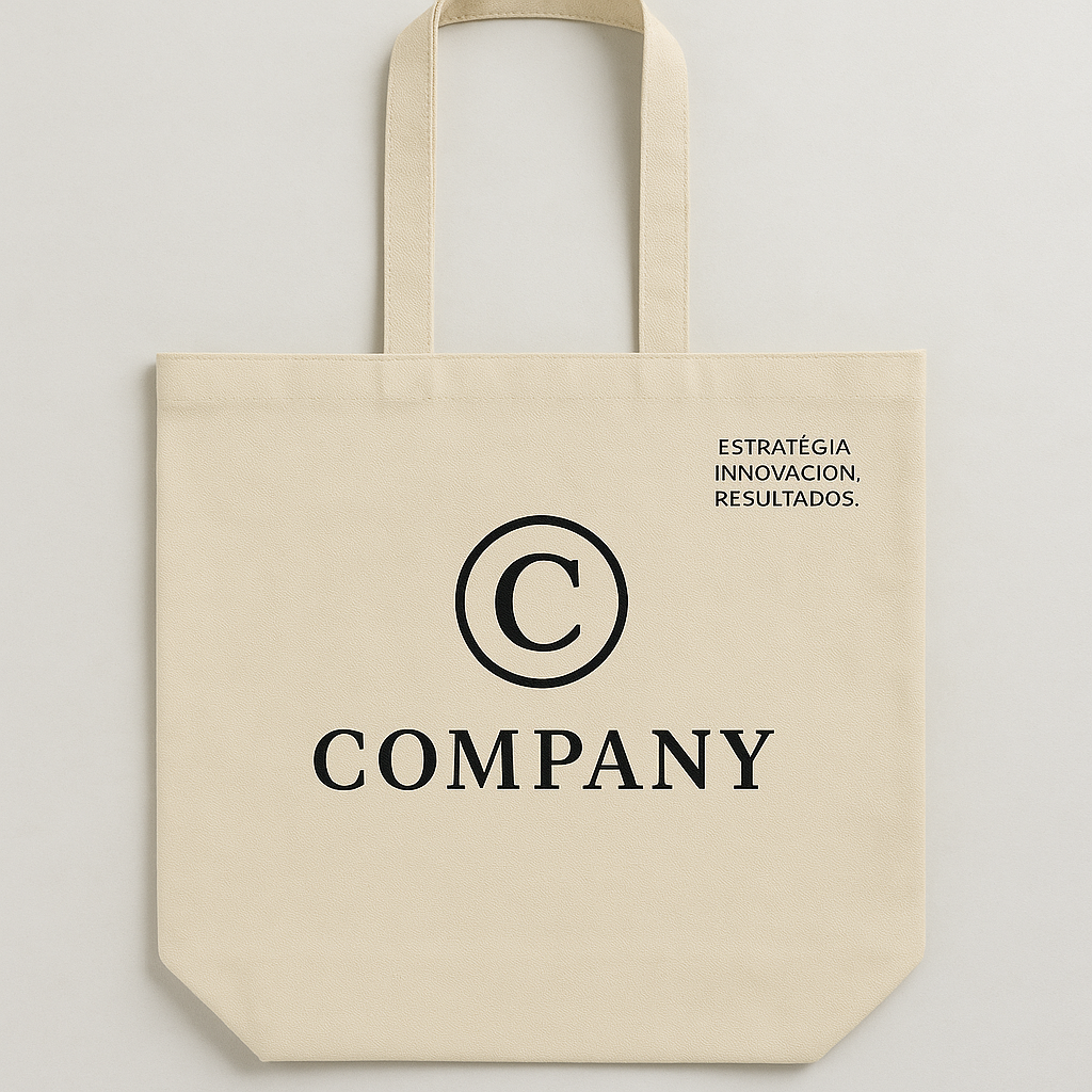 Tote Bag Corporativa Personalizada con logo empresa